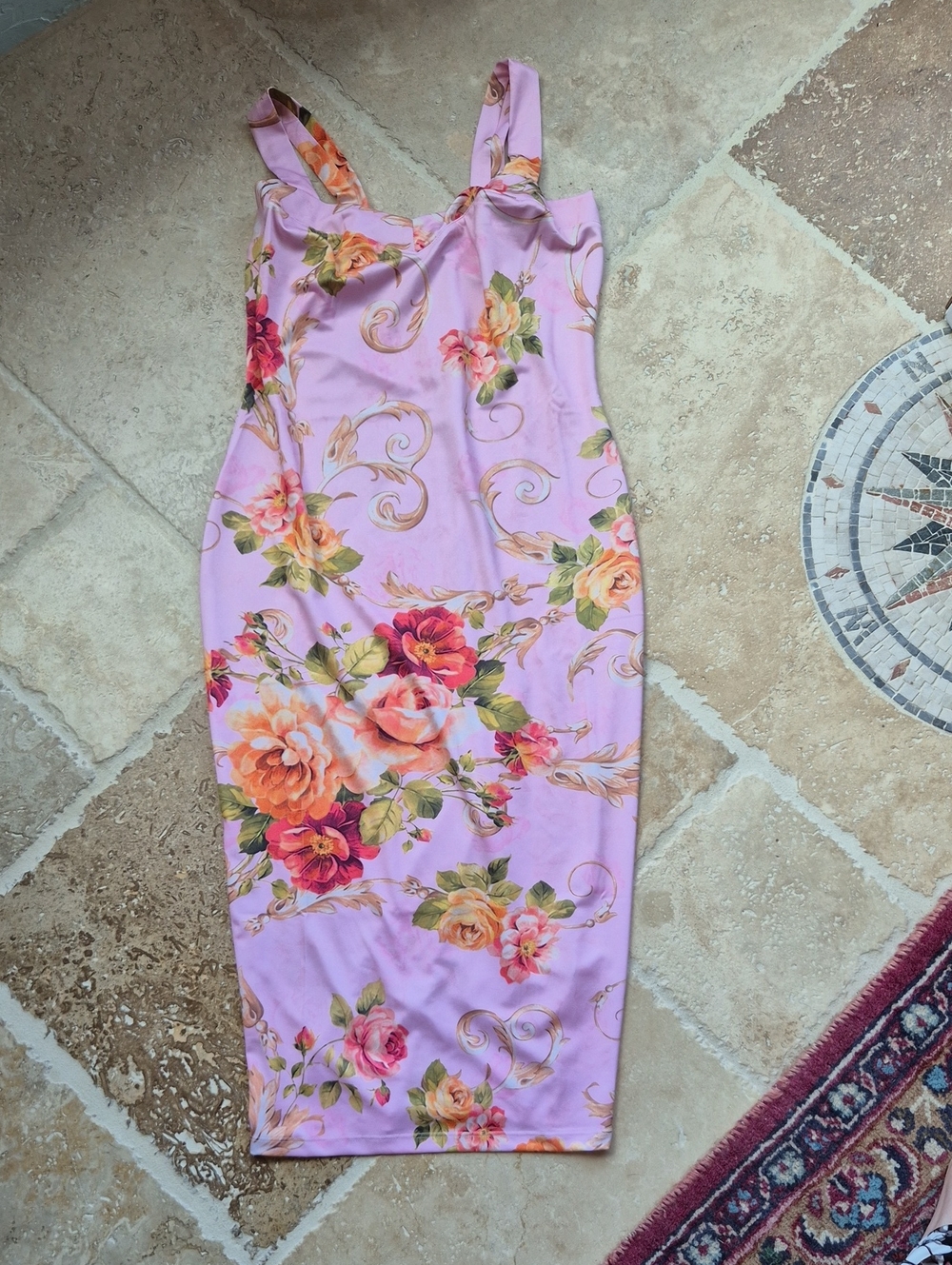 Punk Floral Pyramid Collection Dress M